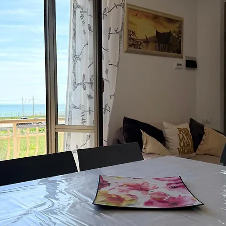 Lägenhet Pp07 - Porto Potenza, Trilocale Vista Mare Con Aria Condizionata *