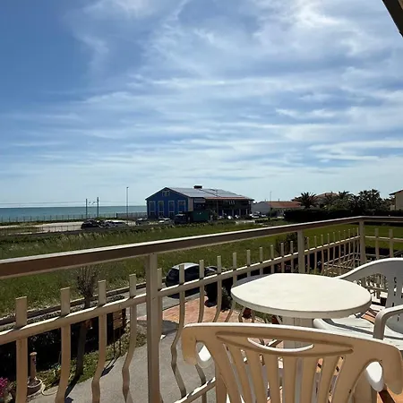 Pp07 - Porto Potenza, Trilocale Vista Mare Con Aria Condizionata