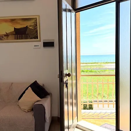 Pp07 - Porto Potenza, Trilocale Vista Mare Con Aria Condizionata