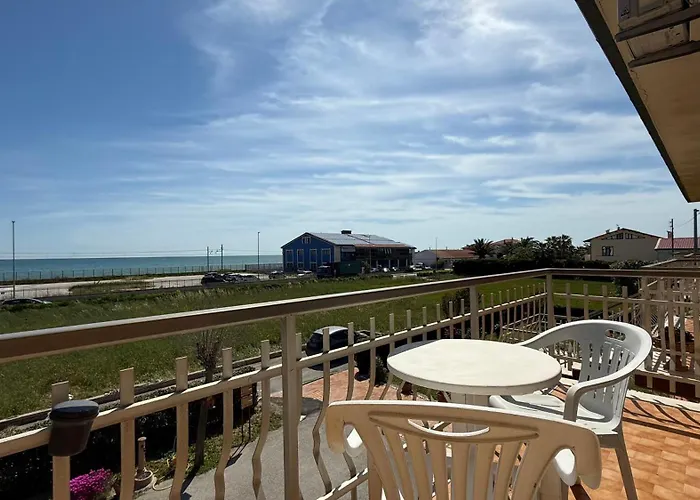 Pp07 - Porto Potenza, Trilocale Vista Mare Con Aria Condizionata