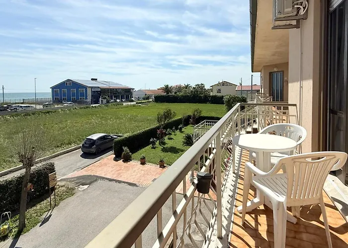 Pp07 - Porto Potenza, Trilocale Vista Mare Con Aria Condizionata Lägenhet